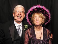 get silly with a party photo booth