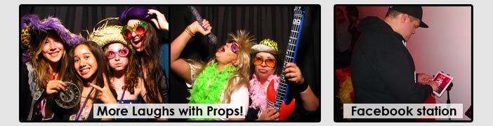 Photobooth props Facebook uploading